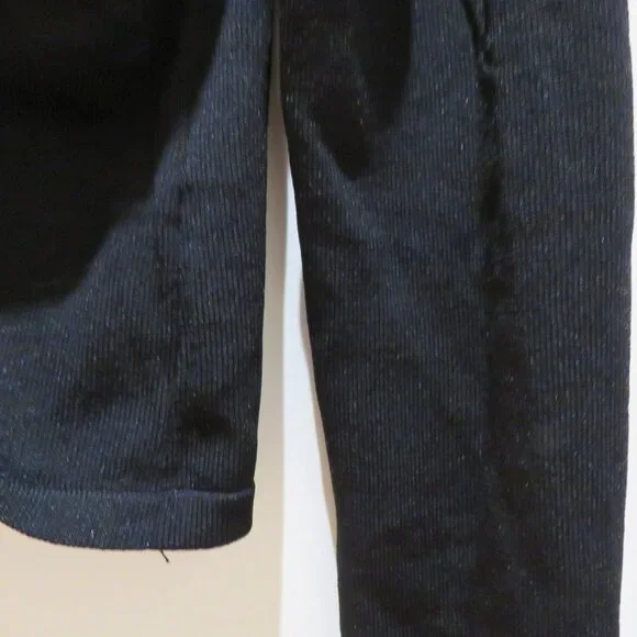 DISSH Monique Long Sleeve Knit Top in Black Cut Out Minimalist Evening - Size L - Picture 9 of 13